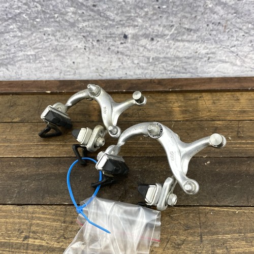 Vintage Dia-Compe 500 Deluxe Brake Calipers Set Japan Road Bike Nut 295g 83 - Picture 9 of 22