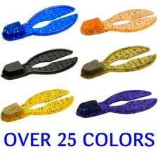 Zoom Super Chunk Jr Model 041 Soft Plastic Bait 2" 6 Pack