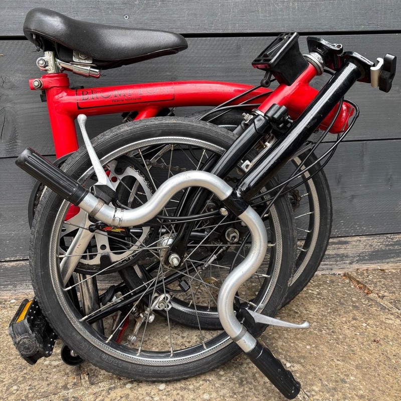 1988 Brompton Frame No.703 Vintage 3 speed in Timewarp Original Condition 