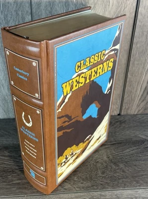 Classic Westerns Canterbury Classics Zane Grey Max Brand Leather Bound Omnibus - Image 1 of 4