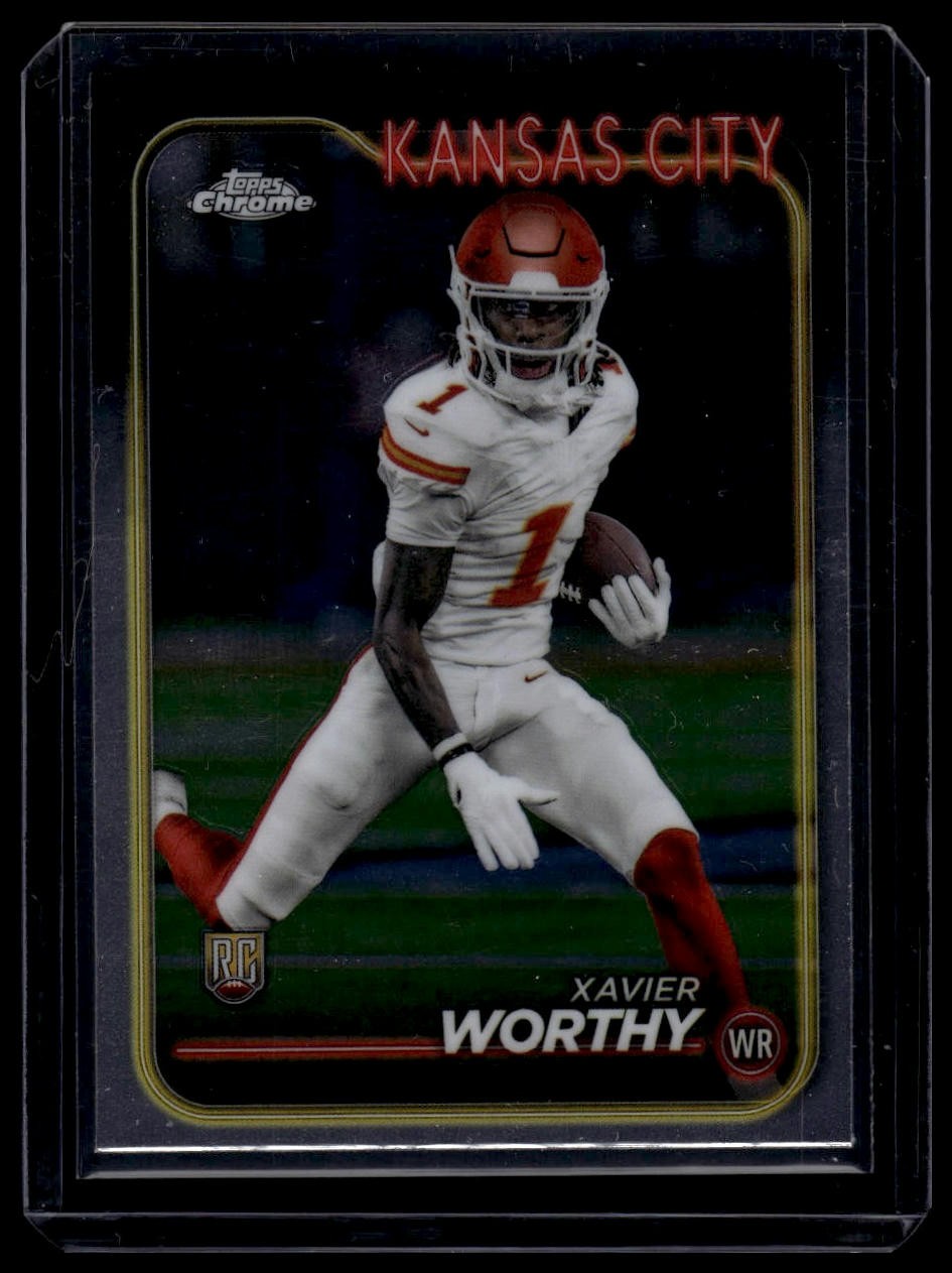 2024 Topps Chrome #208 Xavier Worthy