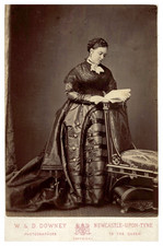 W&D Downey, England, Victoria, Princess Royal, Vintage Cabinet Card, ca.1860