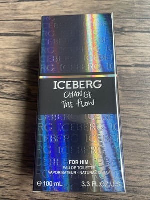 ICEBERG Change the Flow for Him Eau de Toilette 100 ml / 3.3 fl oz   New Sealed