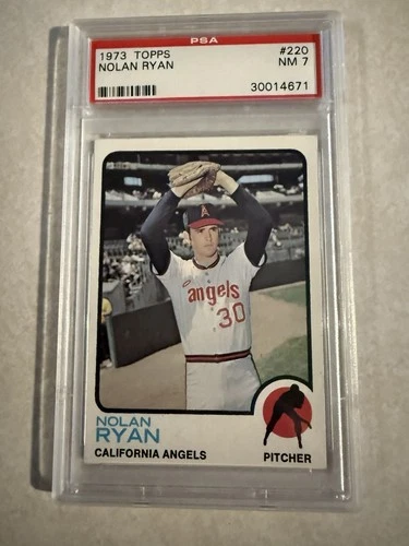 1973 Topps Nolan Ryan PSA 7