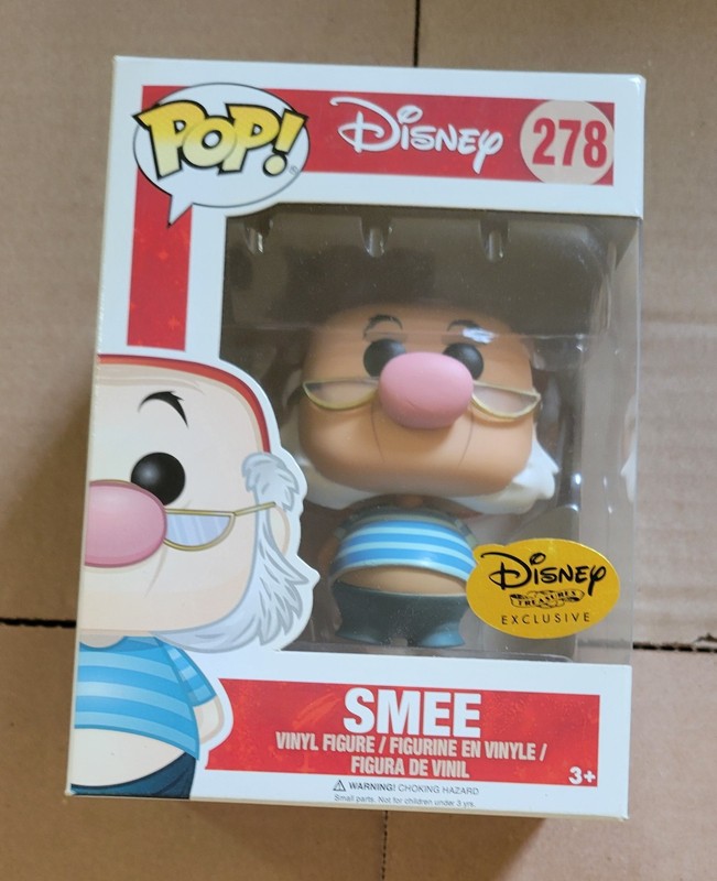 Funko Pop! Vinyl: Peter Pan's Smee #278 Disney Treasures Exclusive