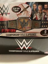 WWE Title Slap Bands Belt From The Display Box - Rubber Belt With No Band Inside