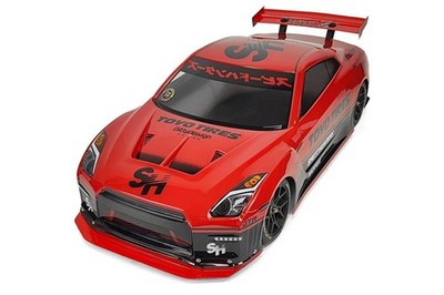 BittyDesign GTR 1/8 clear body for ARRMA Vendetta/Infraction Mega, 1mm / BD-AR8-