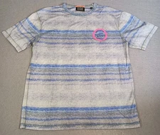 Scotch & Soda Mens M Multicolored Tie Dye Hippie Beach Summer Short Sleeve Shirt