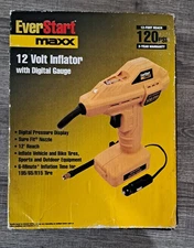 EverStart Maxx 120 PSI 12 V Portable Air Compressor w/Auto Stop and Backlit LCD