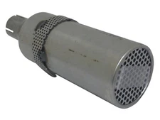 RLV Header Muffler / Silencer for 1" Exhaust Pipe, Racing Go Kart Parts Minibike