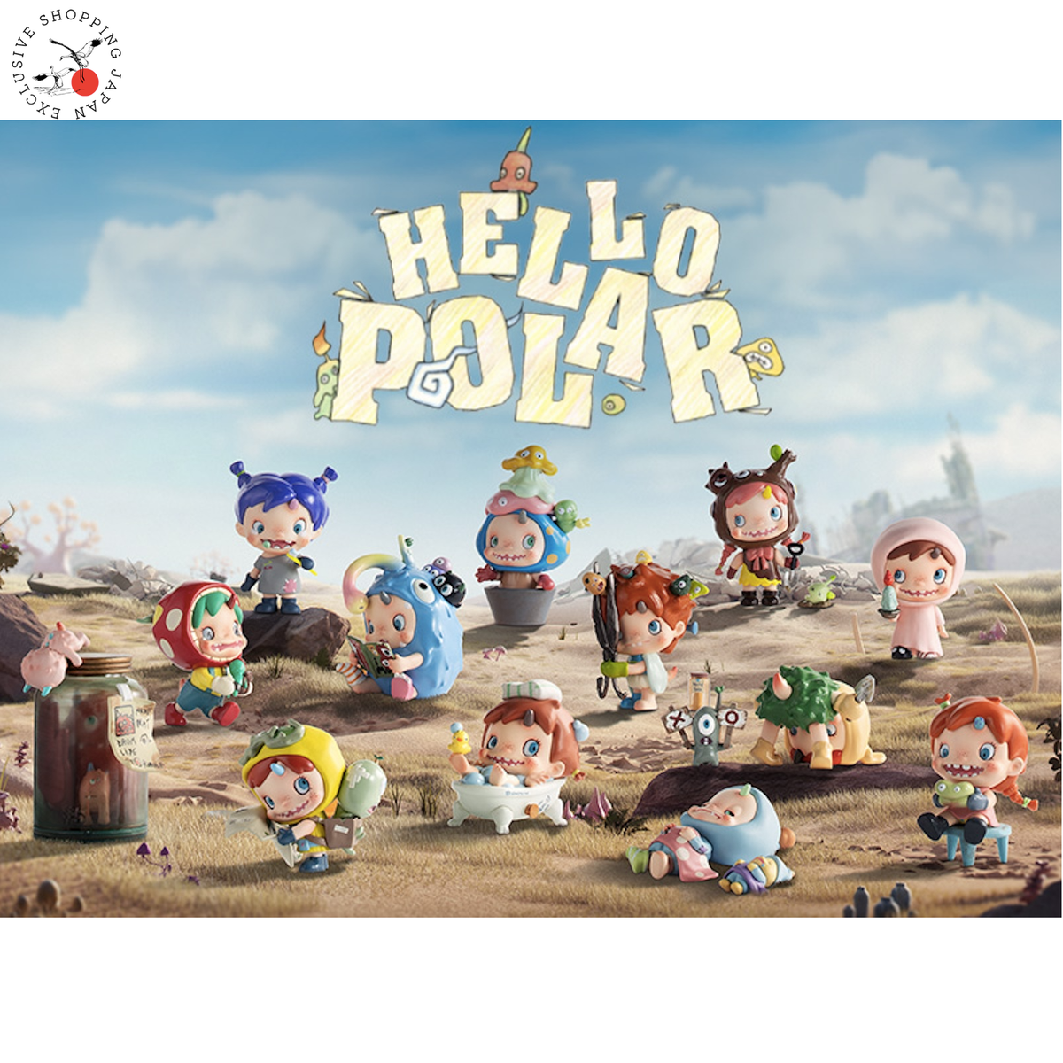 Pop Mart Polar Hello Polar Season 1 Series 12 Figures Assorted Box