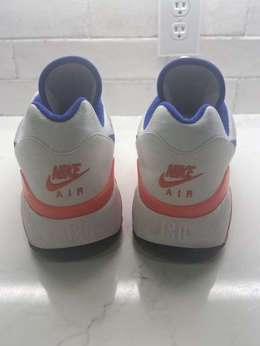 Nike Air Max 180 Ultramarine 2018 White Running Training Shoes Size 8 615287-100 - 第 4/7 張圖片