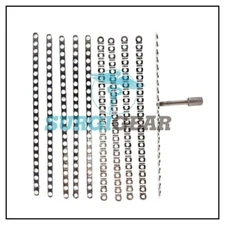 Veterinary ALPS 3.5mm Locking Plates 22 Holes with Locking Sleeve 11 Pcs Set