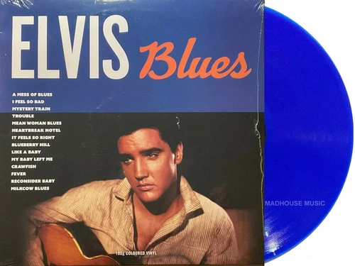 ELVIS PRESLEY LP Blues 180 Gram BLUE COLOURED Vinyl 2022 New SEALED