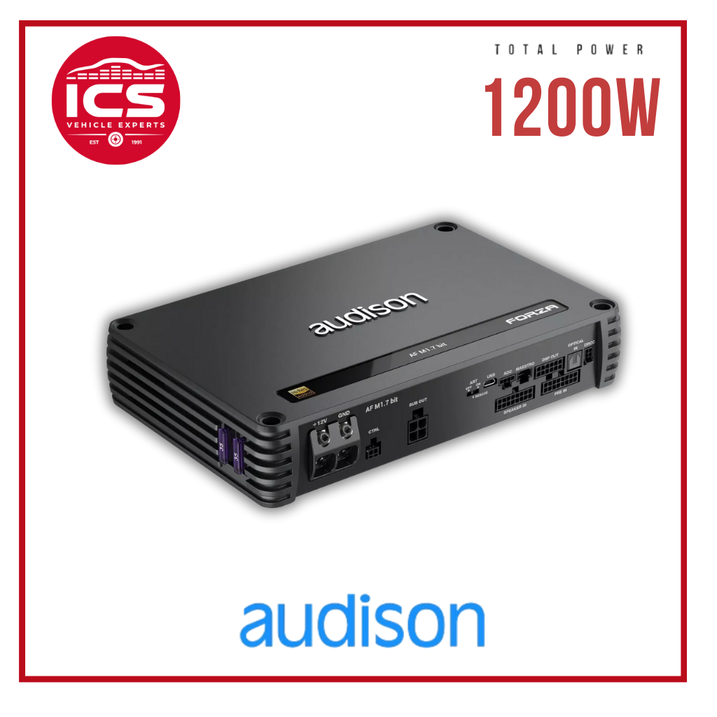 Audison Forza AF C4.10 bit - 4 Channel Amplifier With 10 Channel DSP