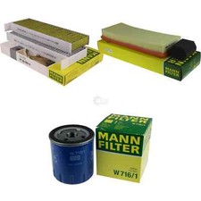 MANN-FILTER Inspektionspaket für Opel Grandland X 1.2 Peugeot 3008 SUV Partner