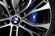 Set 4 Tappi Coprivalvola Per Pneumatici BMW Con Logo M, Alluminio Cromato, + Torcia Portachiavi - 5