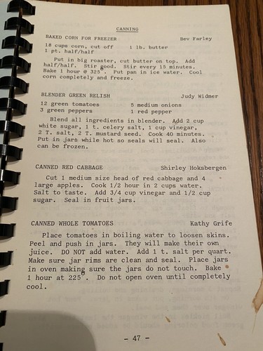 Vtg Montezuma Iowa Cook Book 1979 First Presbyterian Church EUC - Picture 11 of 13