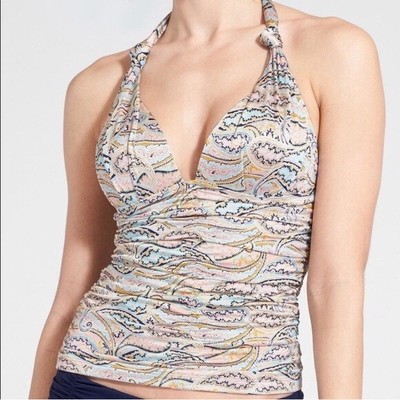 paisley tankini swimsuit