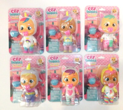 New Cry Babies Magic Tears Doll Lot HAPPY DREAMS Series COMPLETE Set P70