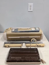Electrolux Vacuum Model 1401 Canister, Hose, Power Nozzle w/Pipes Tested/Working