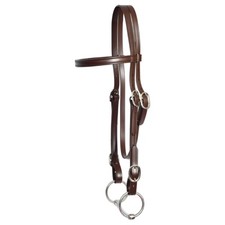 HORSE SIZE- READY MADE - Brown WESTERN BRIDLE and REINS Made from BETA BIOTHANE
