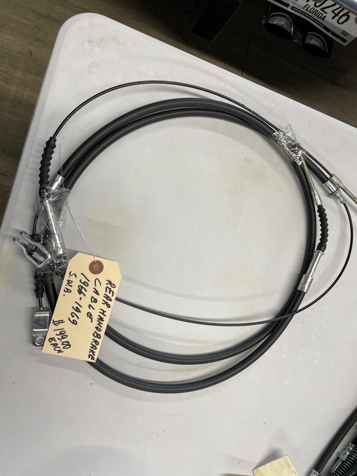 ROLLS ROYCE SILVER SHADOW 1967 TO 1969 REAR EMERGENCY BRAKE CABLE NEW