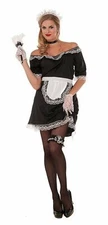 Forum Novelties French Maid Costume, As Shown, Standard