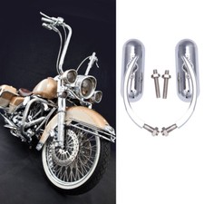 Chrome Motorcycle Mirrors For Harley Davidson Road King Street Glide Softail UK