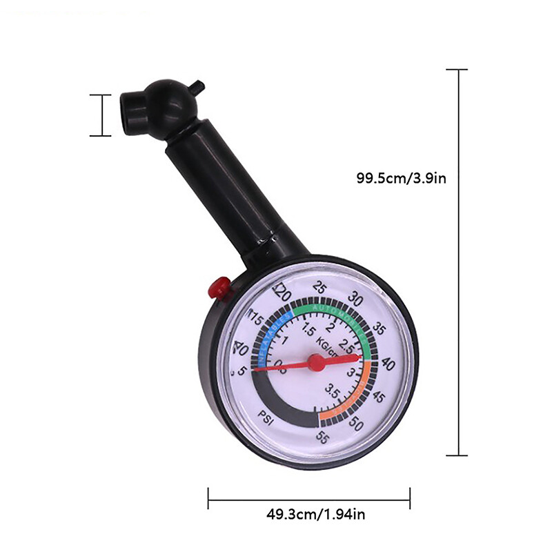 Car Tyre Tire Pressure Gauge For Car Auto Motorcycle Truck Bike Dial