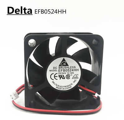Delta EFB0524HH 5020 24v 0.12A 5cm silent inverter cooling fan 50*50*20MM