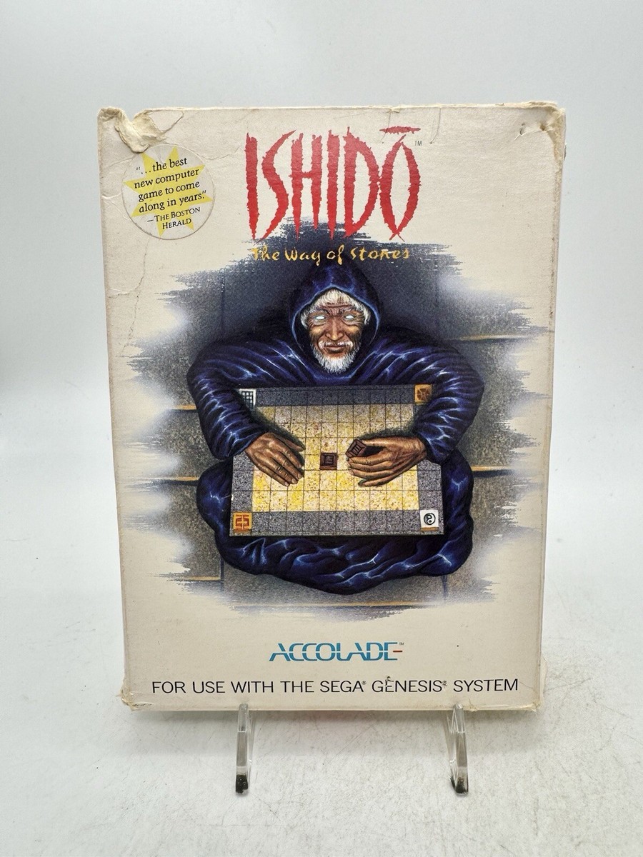 Ishido: The Way Of Stones (Sega Genesis) COMPLETE CIB