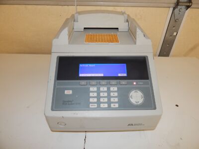APPLIED BIOSYSTEMS ABI GENEAMP PCR SYSTEM 9700 DUAL 96 WELL APPLIED BIOSYSTEMS ABI GENEAMP PCR SYSTEM 9700 DUAL 96 WELL