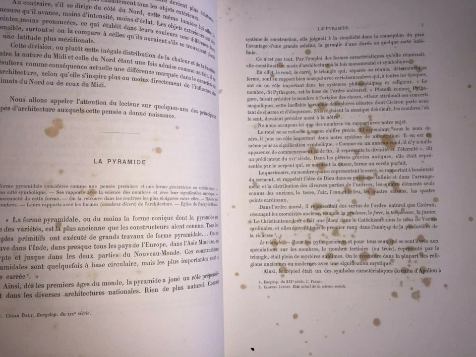 Les grandes lignes architecturales par Puÿ de Labastie rapports harmoniques 1880 - Photo 4/4