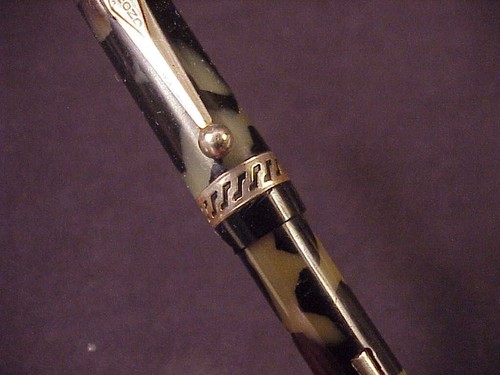 + DIAMANT STIFT, SCHWARZ/PERLE, NPT, LF C. SPÄTE 20ER JAHRE - Bild 4 von 9