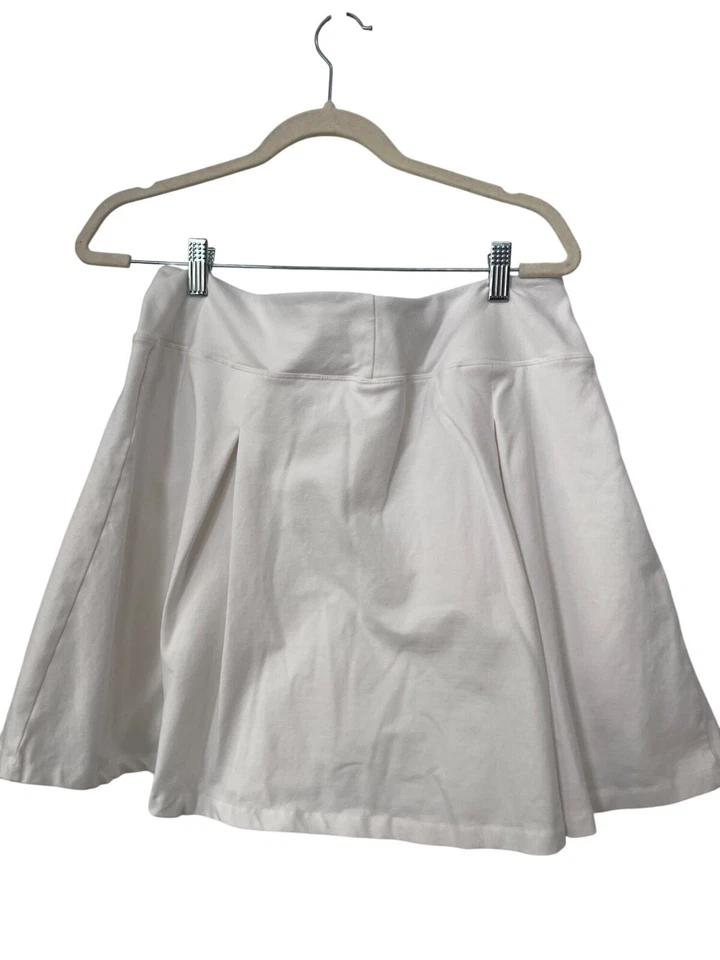 Pantalón corto plisado de algodón Wicked by Women with Control para mujer grande retro deportivo Foto 2 de 4