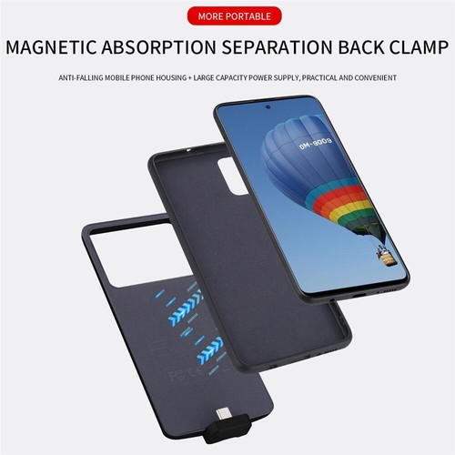 For Samsung Galaxy A32 5G/A32 4G External Battery Charger Case Charging Cover... - Picture 4 of 23