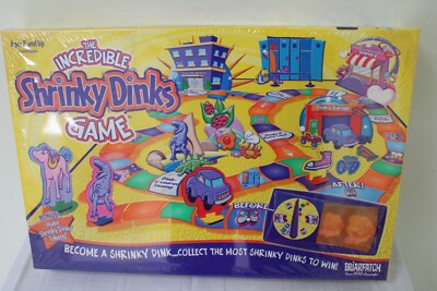 The Incredible Shrinky Dinks Game Brand New Sealed 2002 Original Shrink Wrap