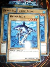 YU-GI-OH! GRAND BLANC PLAYSET (LOT DE 3) SBAD-FR021 MINT NEUF ED 1 SPEED DUEL