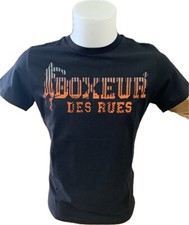 Boxeur Des Rues T-shirt  BXE-2778 colore Black Orange Taglia L