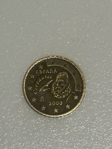 Moneta 50 centów 2000 Hiszpania - Zdjęcie 2 z 2