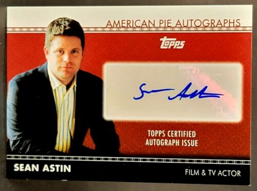 2011 Topps American Pie Autographs #APA-18 Sean Astin Rudy Samwise Gamgee - Picture 1 of 2