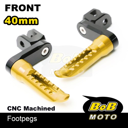 Billet Front 4cm Lowering Foot Pegs For Suzuki GSX1300R Hayabusa 2008-2020 - Picture 13 of 16
