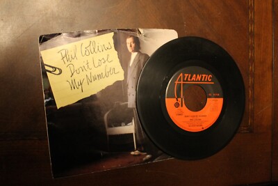 Phil Collins ~ Don't Lose My Number ~ 1985 Atlantic 45 | eBay