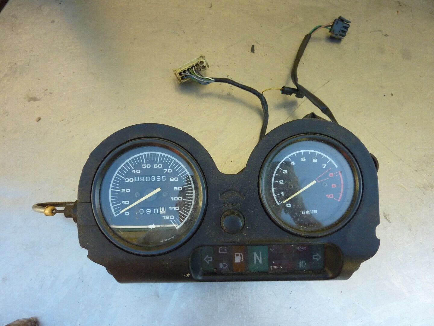 Gauges instruments speedometer BMW R1150RT police R 1150 rt 05#NN3 - Picture 1 of 5