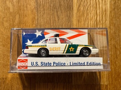 Top: Busch 49003 Ford Crown Victoria US Deputy Sheriff Automodell 1:87 OVP!