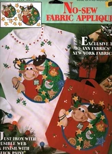 Chris-Moose No-Sew Fabric Applique | Fabri-centers of America #6992