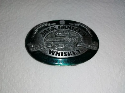 Boucle de ceinture Jack Daniel's", "Vintage 1989", "Bergamot Inc",... - Photo 1/3