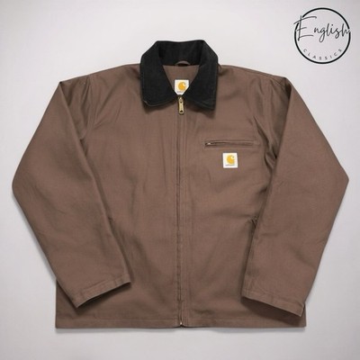carhartt tobacco Carhartt WIP Detroit Jacket Men's Large Tobacco / Black