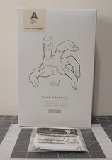 Kotobukiya Artist Support Item Hand Model + Wireframe Glove L (Left) Pale Orange